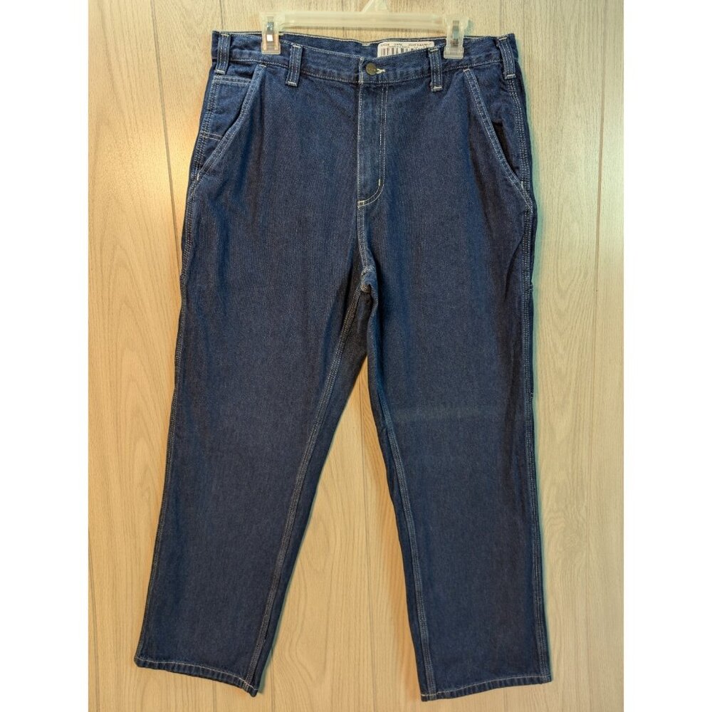 Carhartt 382-83 Dungaree Fit Utility Jeans Relaxed Men's Denim Loose Work Wear